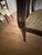 Vintage Victorian-Style Mahogany Upholstered Settee For Sale - Image 4 of 11