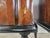 Mid-Century Modern Mahogany Burl Nightstands with Glass Top, 1960, Set of 2 For Sale - Image 14 of 18