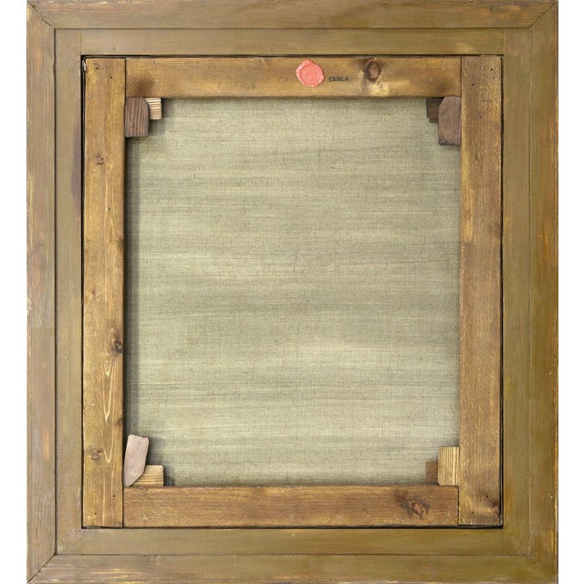 Early 21st Century Carlo De Tommasi, Flowers, 2018, Oil on Canvas, Framed For Sale - Image 5 of 7