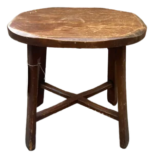Antique Primitive Barn Side Table