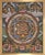 Jean Boullet, Vintage Tibetan Thangka, Mixed Media, Mid-20th Century For Sale