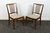 Mid-Century Modern 1970s Set 4 Teak Scandinavian Danish Modern Style Dining Chairs For Sale - Image 3 of 11