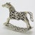 Vintage Italian Handmade Genuine Silver Rocking Toy Horse Figurine Miniature, Made in Tuscany (Italy) For Sale - Image 6 of 9