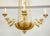 Neoclassical Bespoke Giltwood Hand-Carved Chandelier in the Neoclassic Manner For Sale - Image 3 of 11