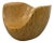 Late 20th Century Contemporary Sculptural Carved Wood Chair For Sale