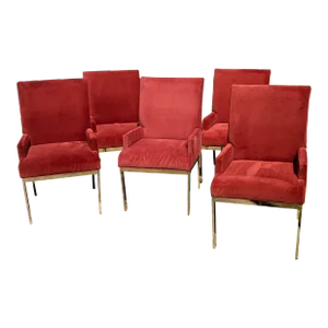 Design Institute of America Milo Baughman Dining Chairs - Set of 5