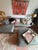 Pottery Barn: Jake Leather Sectional, Indigo For Sale In New York - Image 6 of 10