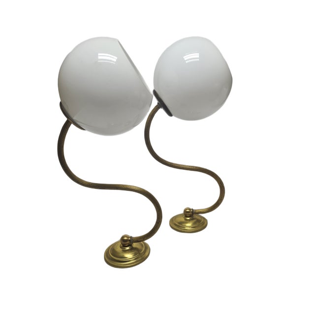 Art Deco Wall Lamp, Poland, 1950s, Set of 2 For Sale - Image 3 of 12