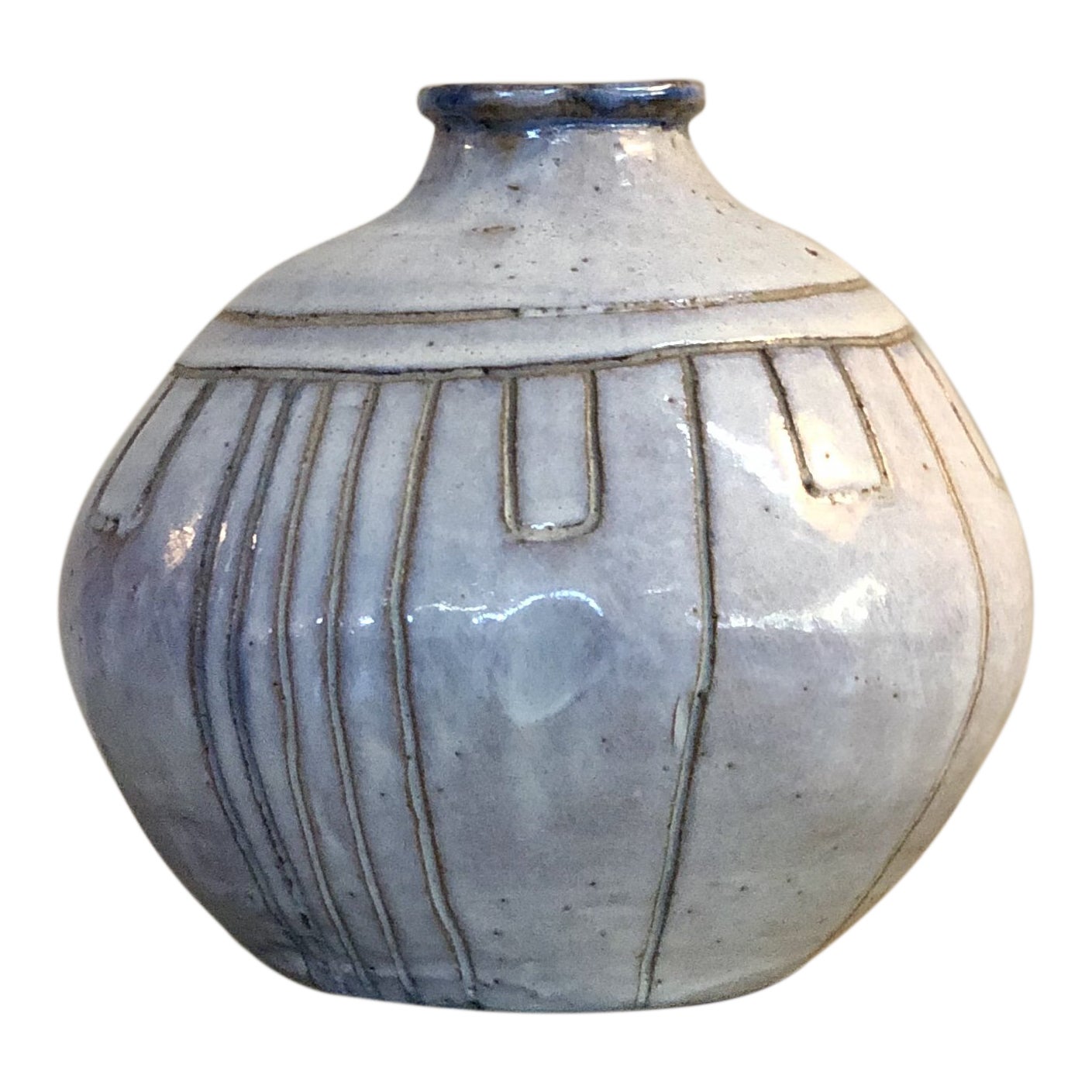 Southwest Indian Hand Thrown Studio Pottery Vessel Signed Chairish