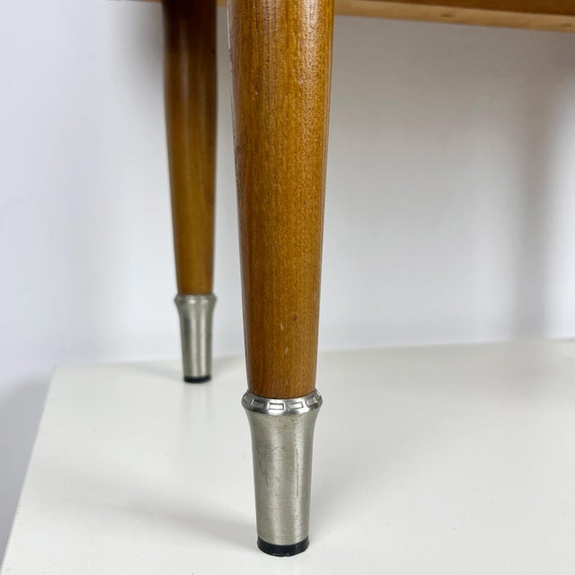 Mid-Century Modern Scandinavian Side or Bedside Table, 1960s For Sale - Image 9 of 11