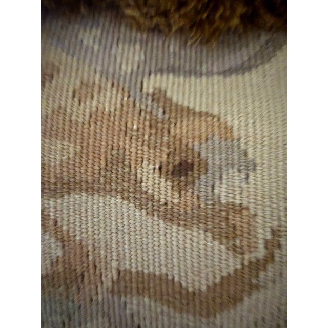 Traditional 1990s Pair of Aubusson Pillows For Sale - Image 3 of 5