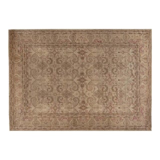 Fine Antique Indian Amritsar Handmade Carpet For Sale