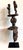 Tall African Ibibio Head Mask with Polychrome Nigeria Provenance For Sale - Image 4 of 15