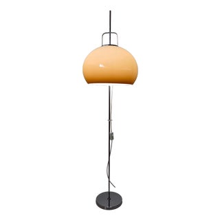 Lucerna Floor Lamp by Luigi Massoni for Guzzini, Italy, 1970s For Sale