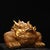 Late 19th Century Late 19th Century Gilt Bronze Toad Statue, Three-Legged Jin Chan Figure, 6.9kg For Sale - Image 5 of 10
