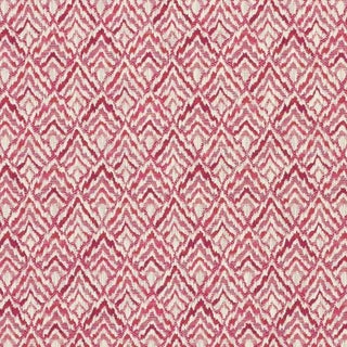 Sample - Schumacher Halcyon Fabric in Fuchsia For Sale