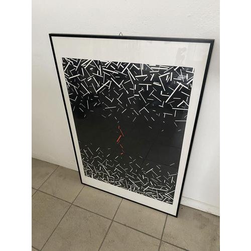 1980s Bonetti, Postmodern Abstract Composition, 1980, Multiple Print on Paper For Sale - Image 5 of 10