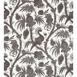 The House of Scalamandré Balinese Peacock Wallcovering, Java For Sale