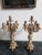 1930s Italian Rococo 5 Arm Gilted Bronze Candelabras - a Pair For Sale - Image 10 of 11