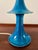 Mid-Century Modern Danish Turquoise Blue Sculptural Table Lamp by Kähler + Poul Erik Eliasen, 1960s For Sale - Image 3 of 9