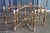 McGuire Mid Century Modern Octagonal Bamboo Dining Table & 8 Target Back Chairs For Sale - Image 6 of 18