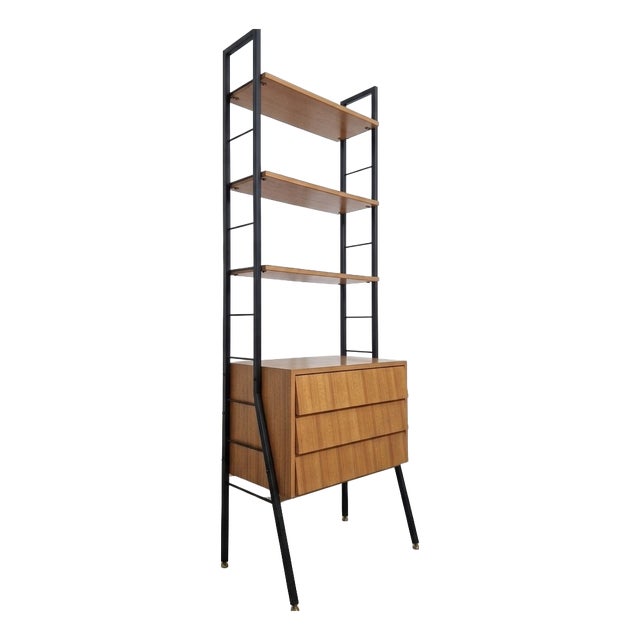 Vintage Modular Bookcase from Formica, 1960s For Sale