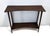 Vintage Italian Ebonized Beech Console Table with Lower Shelf, 1980s For Sale - Image 9 of 9