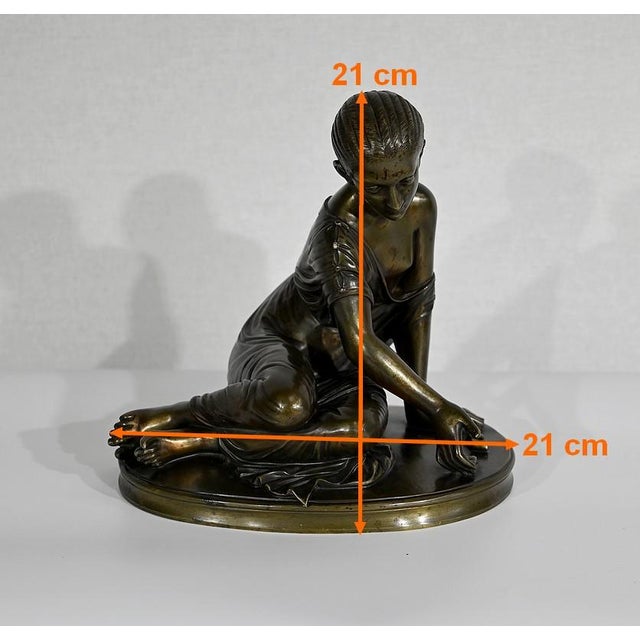 La Joueuse d’Osselets, 19th-Century, Bronze For Sale - Image 13 of 15
