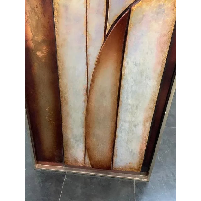 Resin Carved Panel, 1980s, Wood & Resin For Sale - Image 6 of 12