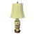 Mid 20th Century Paul Hanson Chinoiserie Crackle Glaze Ceramic Table Lamp | Birds & Blossoms | Vintage For Sale