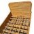 Tan Restored Art Deco 15-Strand Stacked Rattan Bed Twin Bed Frame Headboard, 2 Available For Sale - Image 8 of 9