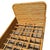 Tan Restored Art Deco 15-Strand Stacked Rattan Twin Bed Frame Headboard, 2 Available For Sale - Image 8 of 9