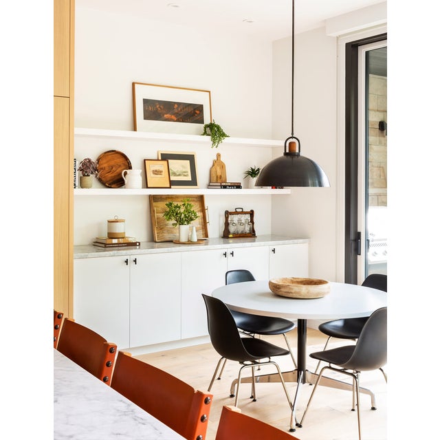 Matching pair of authentic Allied Maker Dome Pendant 20” Perforated fixtures (CEI-071), handcrafted in the USA. A...