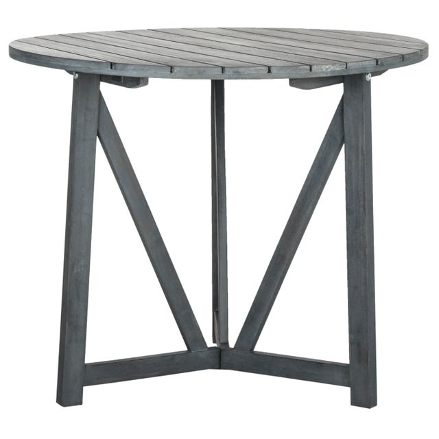 2020s Outdoor Round Table in Ash Grey For Sale - Image 5 of 5
