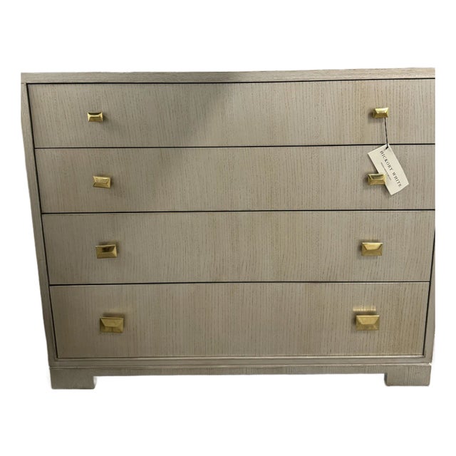 Hickory White Trellis Rives Chest For Sale
