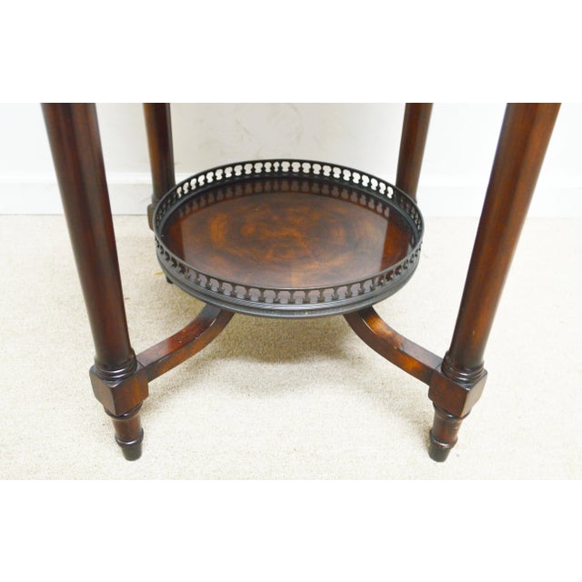 Traditional Theodore Alexander Side Table For Sale - Image 3 of 6