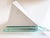 Vintage Postmodern Acrylic and Metal White Triangular Wall Lamp by Happy Light, 1980s For Sale - Image 11 of 17