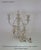 1980’s Vintage/New Old Stock Pair of Silverplate 3-Light Candelabras, Beaded For Sale In New York - Image 6 of 13