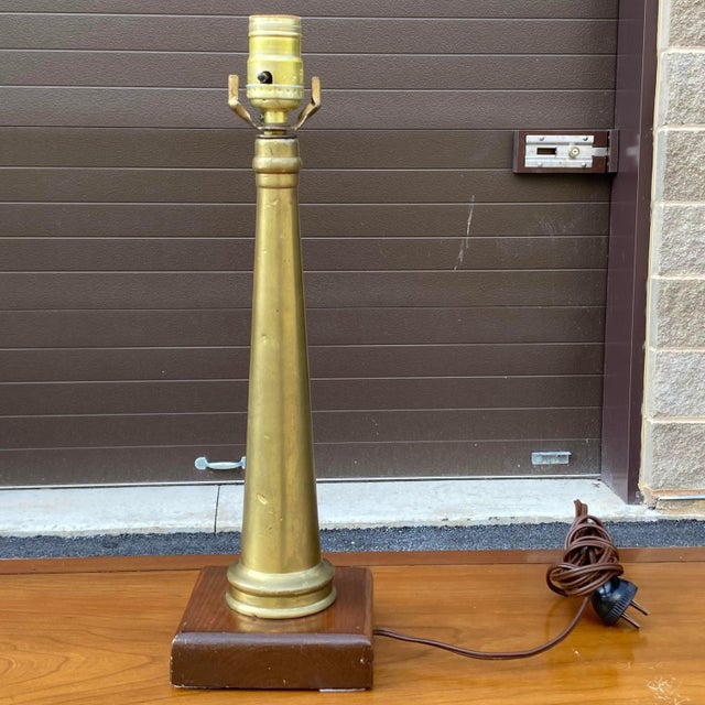 Vintage Fire Hose Nozzle Table Lamp Chairish