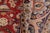 Textile Shabby Chic 1990's Agra Tabriz Pak-Persian Rust/ Wool Rug - 9'3'' X 12'4'' For Sale - Image 7 of 9