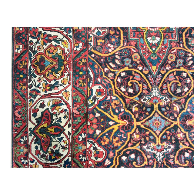 Early 20th Century Persian Bakhtiari Rug For Sale - Image 11 of 15