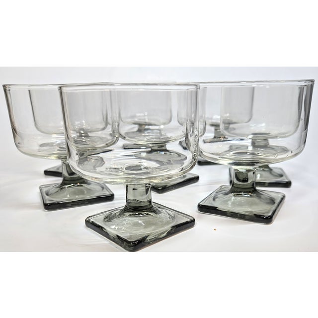 Mid Century Danish Modern Champagne- Set of Eight For Sale - Image 6 of 12