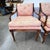 Mid Century Hollywood Regency Upholstered Arm Chair - a Pair For Sale - Image 4 of 9