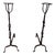 Wrought Iron Landiers. French. 18th century - a Pair For Sale