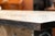 Italian Late 19th Century Monumental Italian Scagliola Dining Table on Carved Stone Scroll Bases For Sale - Image 3 of 7