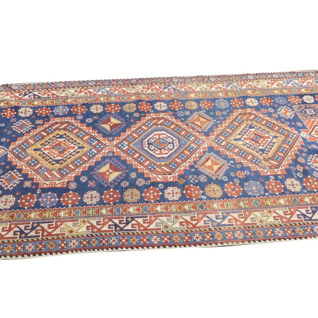 Antique Shirvan Rug 4'5'' x 9' For Sale - Image 11 of 12