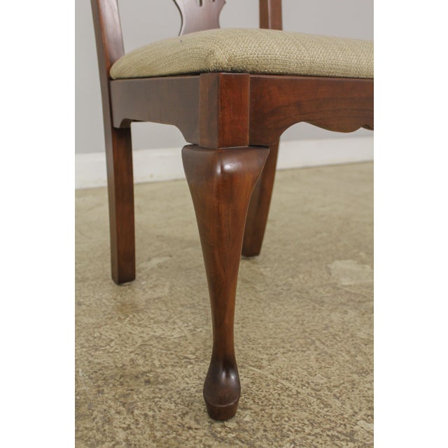 Set of 8 Pennsylvania House Cherry Dining Room Chairs Chairish