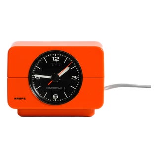 Table Clock and Alarm Clock Comfortime 3 from Krups, 1970s For Sale