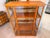 Biedermeier Glass-Fronted Poplar Display Cabinet For Sale - Image 14 of 17