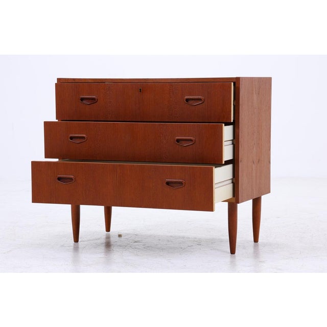 1960s Mid-Century Teak Chest of Drawers, 1960s-1970s For Sale - Image 5 of 12